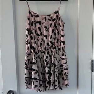 Banana Republic Pink & Black Dress